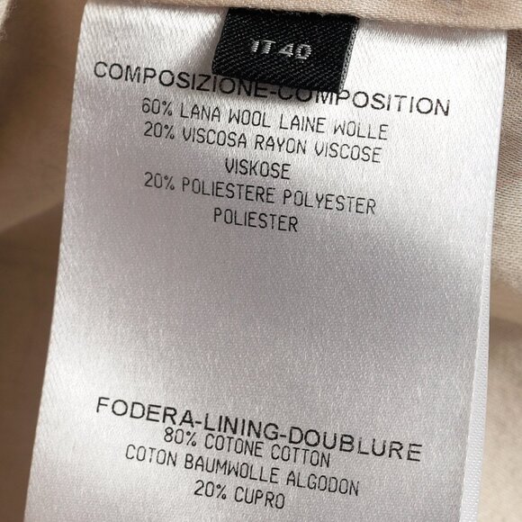 McQ Alexander McQueen AW/11 Black Wool Zippered Tail Coat - Picture 12 of 13